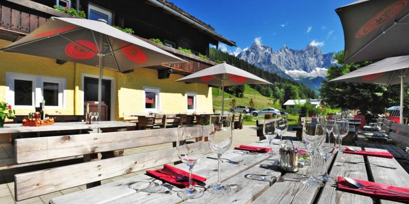 Hotel Bergglueck Filzmoos Bagian luar foto